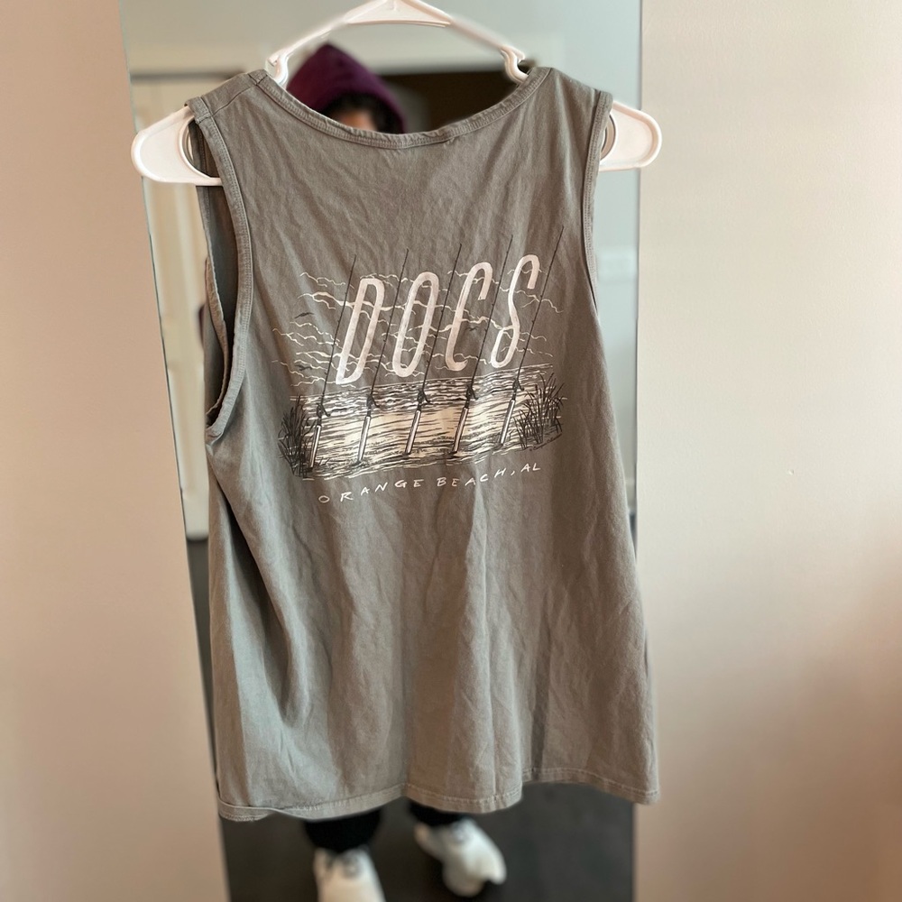 Cut off beach shirt